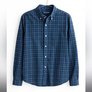 Denver Hayes Blue Checkered Casual Shirt